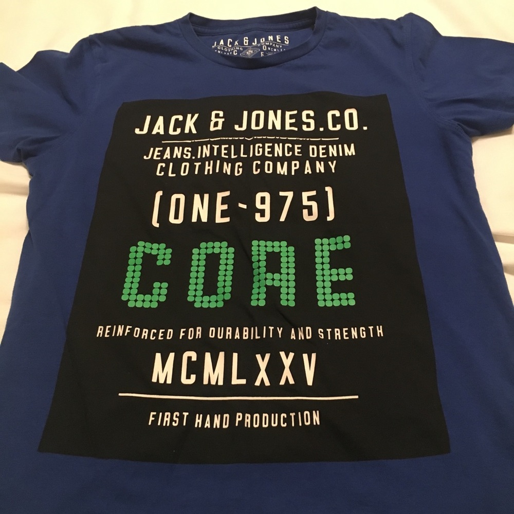 Mens royal blue t shirt